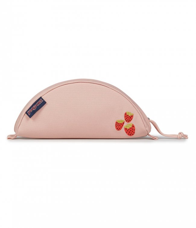 Jansport Luna Large Pouch - Strawberry Embroidery