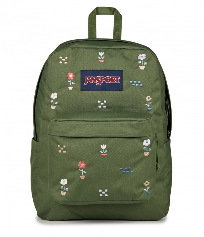 Jansport SuperBreak® Plus - Flower Fundamentals Cargo Green