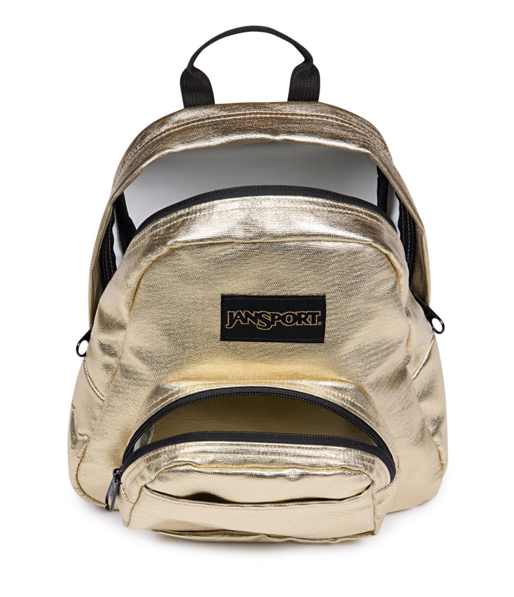 Jansport Half Pint Mini Backpack - Surreal Shine Gold