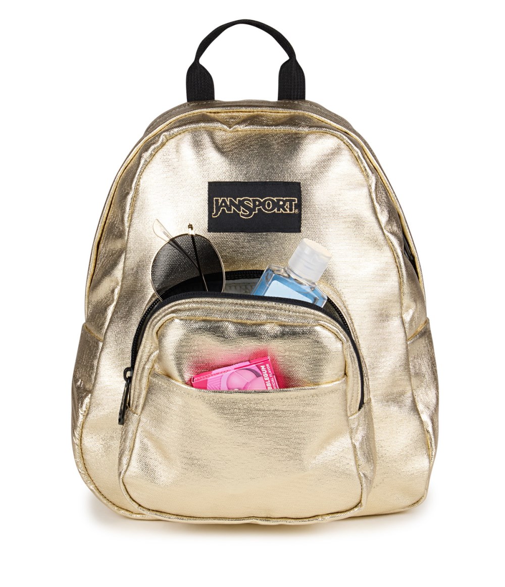 Jansport Half Pint Mini Backpack - Surreal Shine Gold