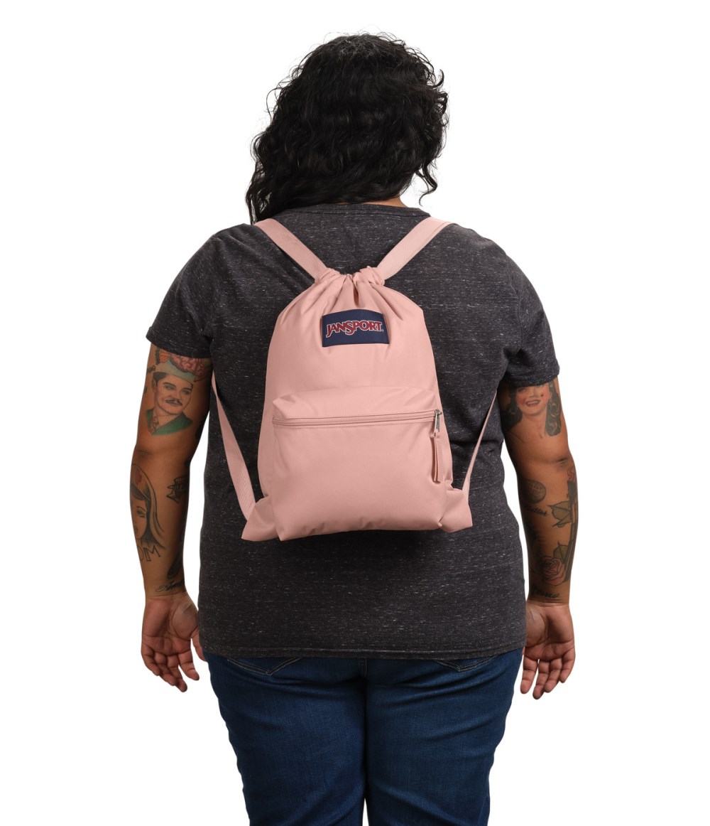 Jansport Draw Sack - Misty Rose