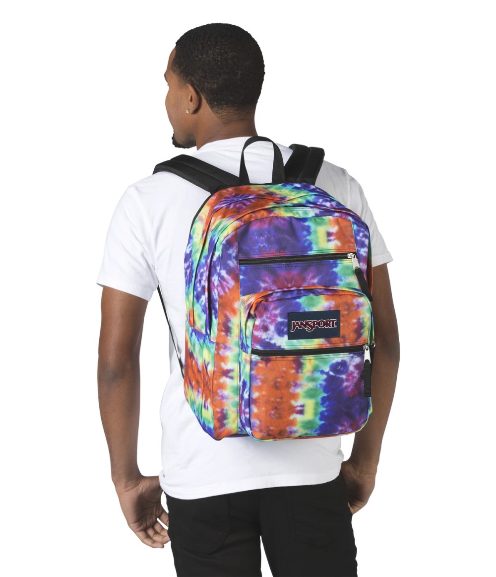 Jansport Big Student - Red/Multi Hippie Days
