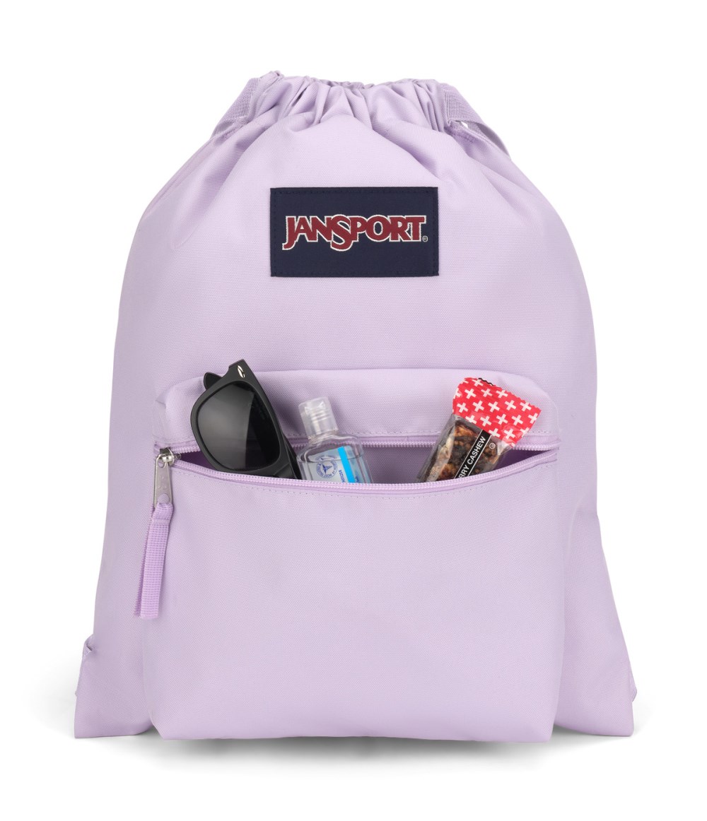 Jansport Draw Sack - Pastel Lilac