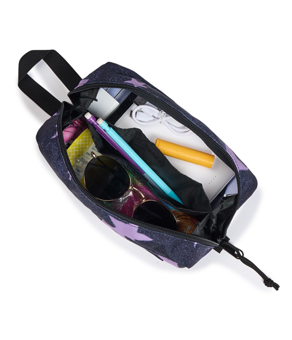 Jansport Perfect Pouch - Sprayed Stars Pastel Lilac