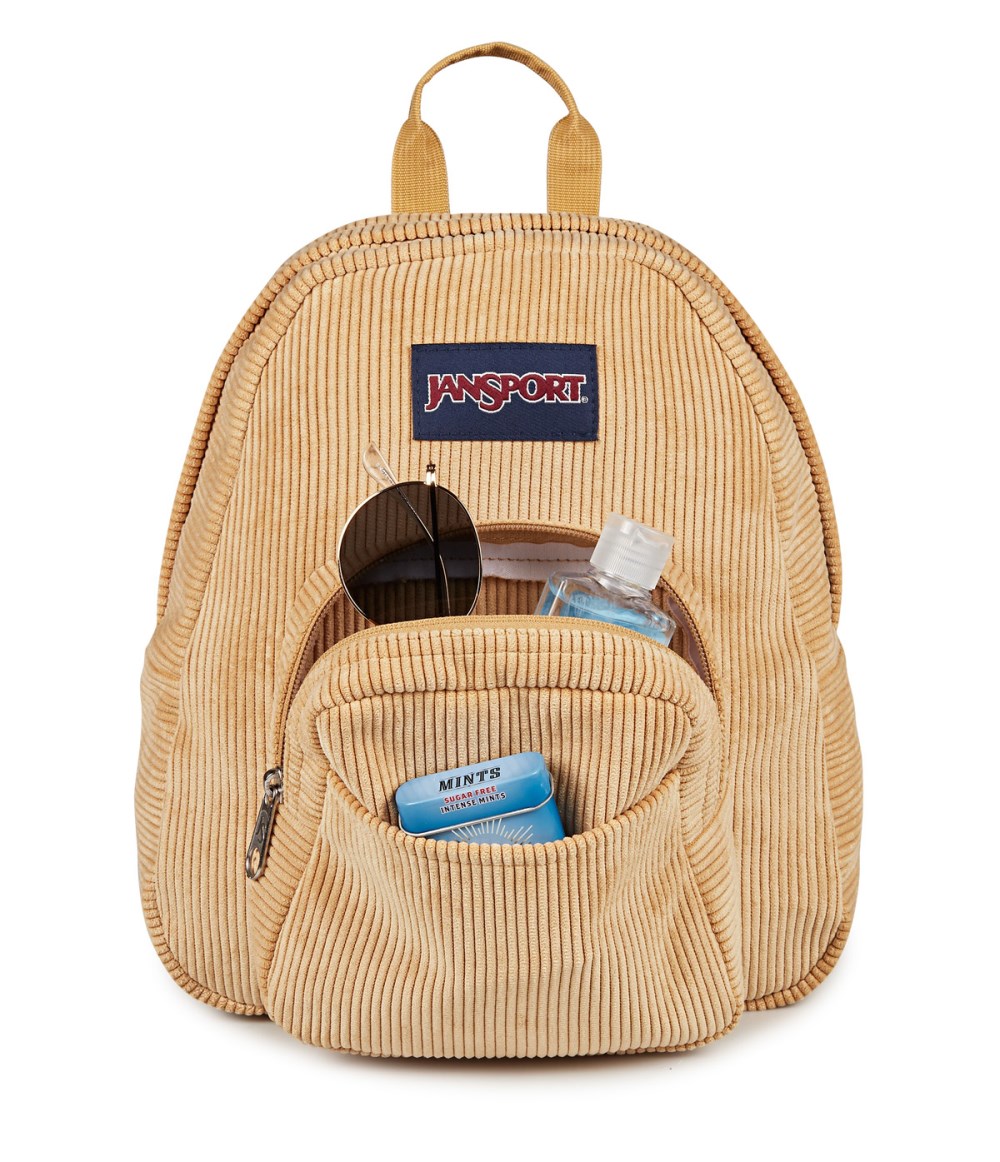 Jansport Half Pint Mini Backpack - Curry Corduroy