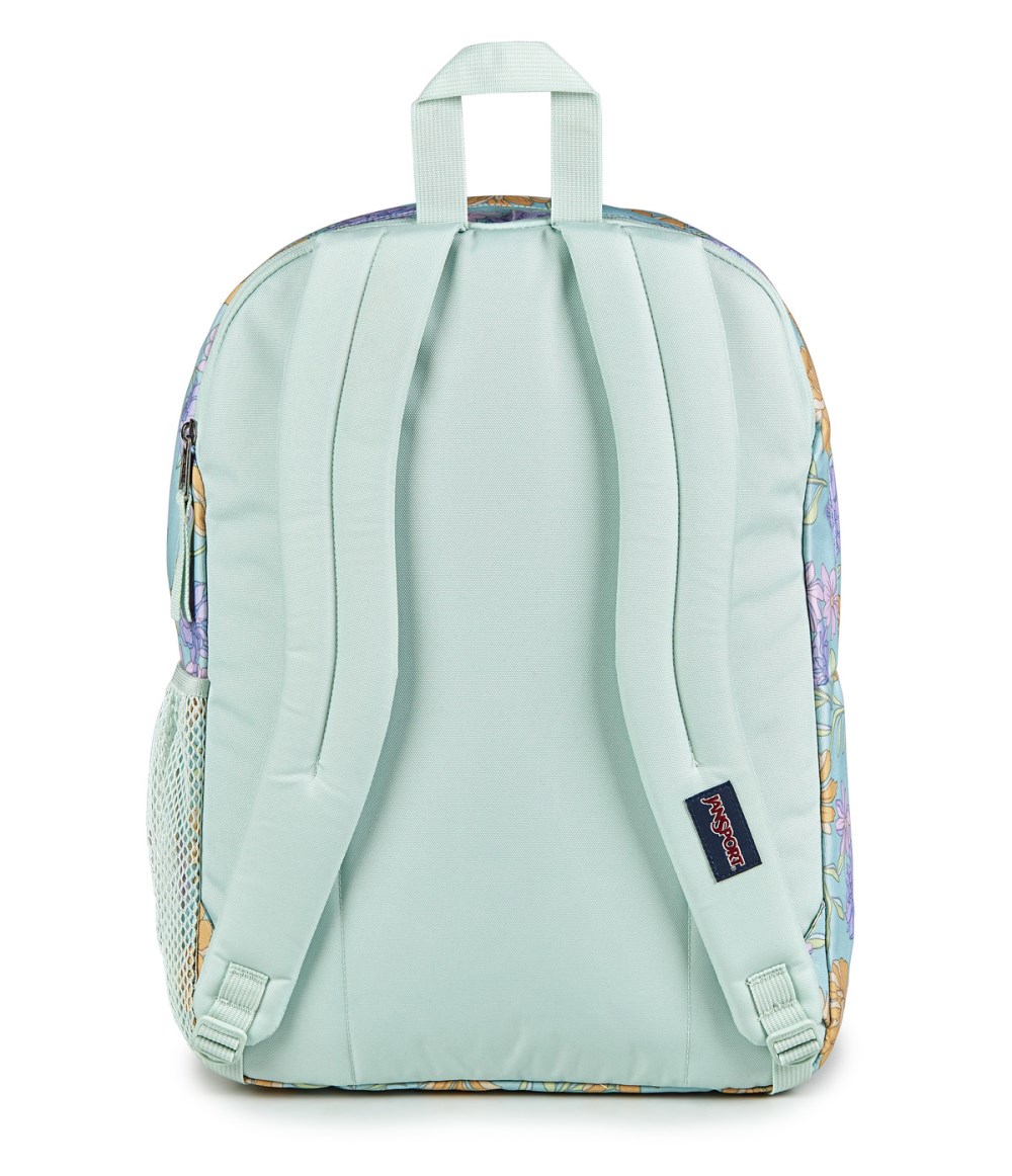 Jansport Big Student - Faded Floral Fresh Mint