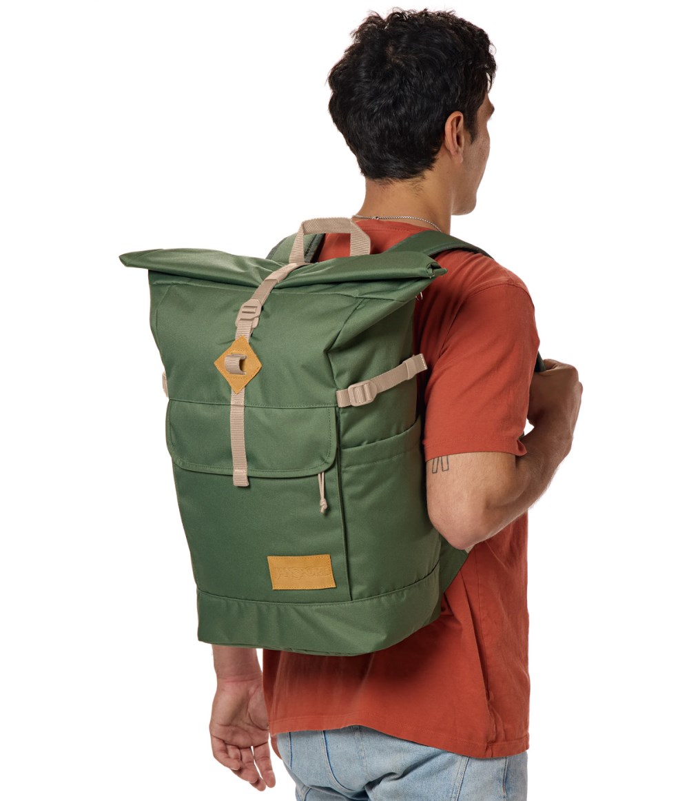 Jansport Hatchet Rolltop - Cargo Green