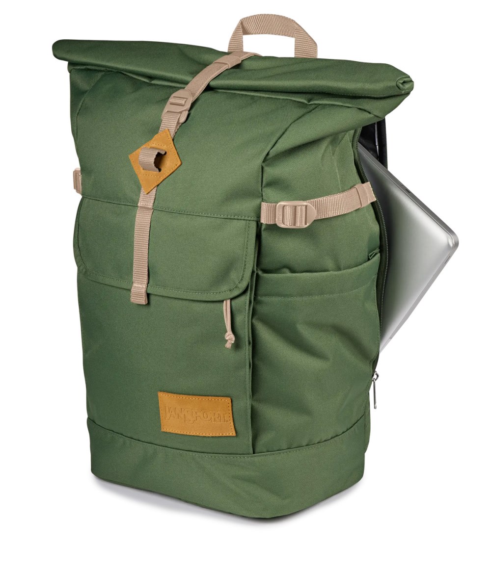 Jansport Hatchet Rolltop - Cargo Green