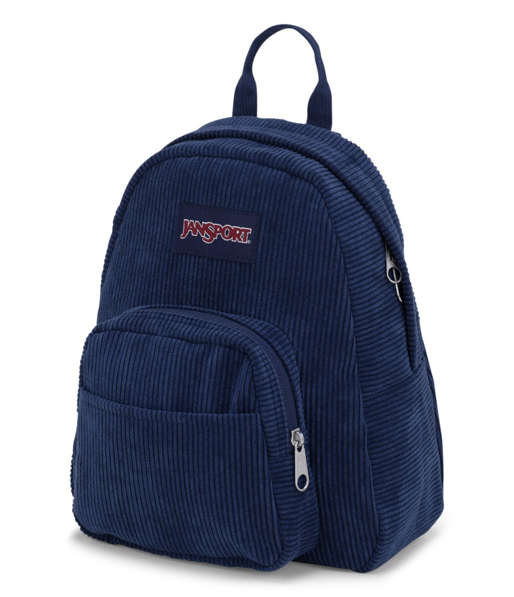 Jansport Half Pint Mini Backpack - Navy Corduroy