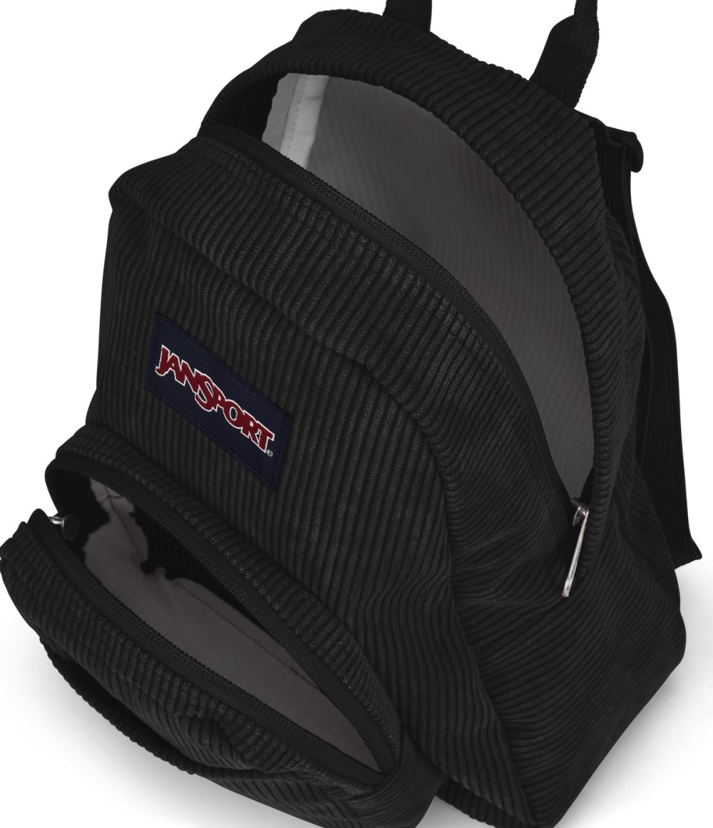 Jansport Half Pint Mini Backpack - Black Corduroy