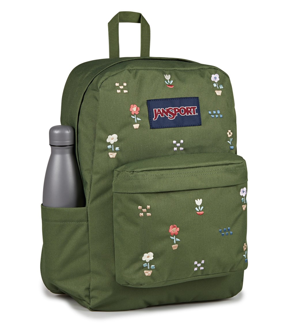 Jansport SuperBreak® Plus - Flower Fundamentals Cargo Green