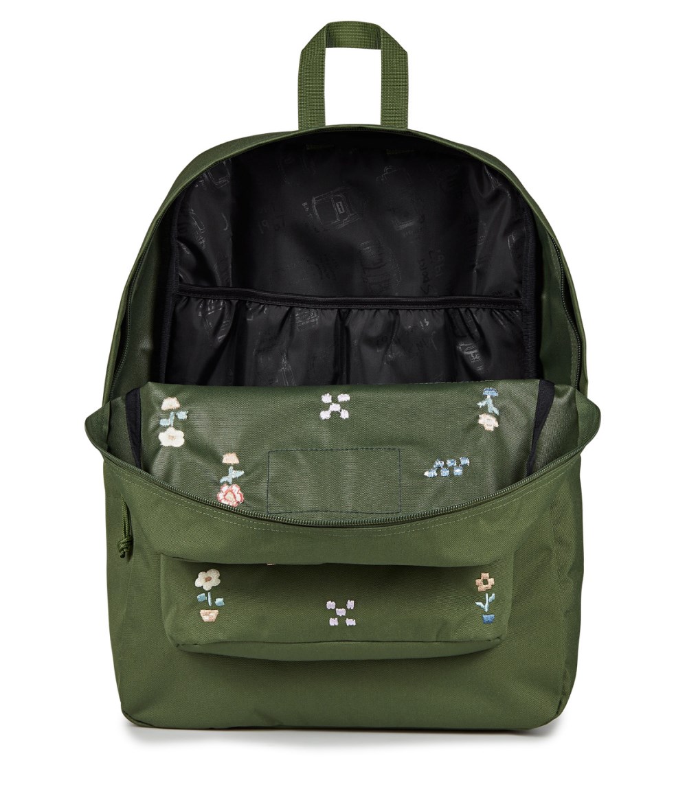Jansport SuperBreak® Plus - Flower Fundamentals Cargo Green