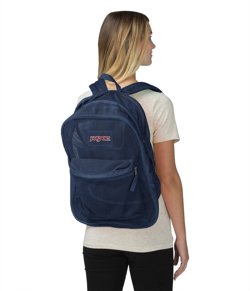 Jansport Mesh Pack Backpack - Navy