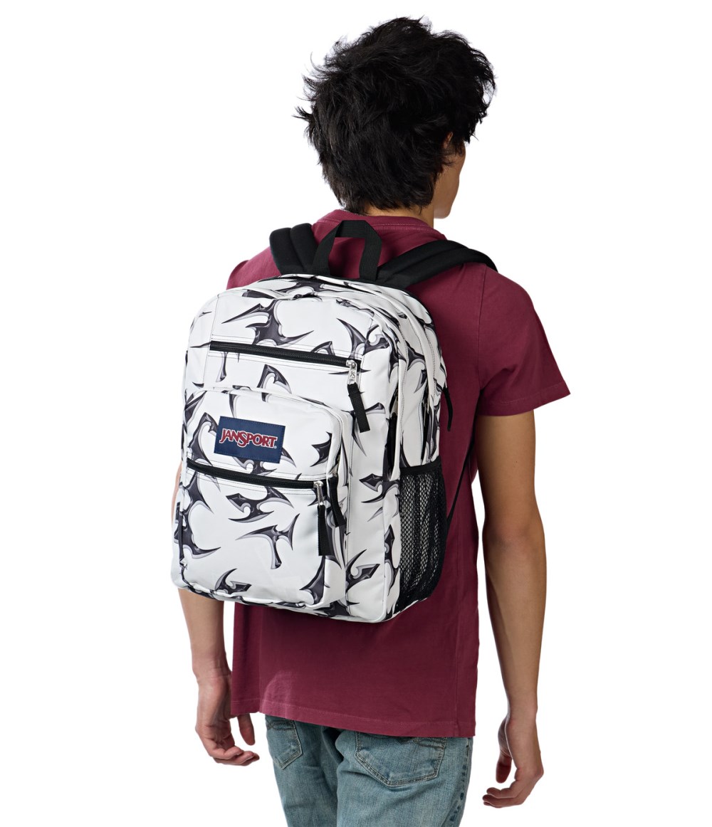 Jansport Big Student - Cyber Silver White
