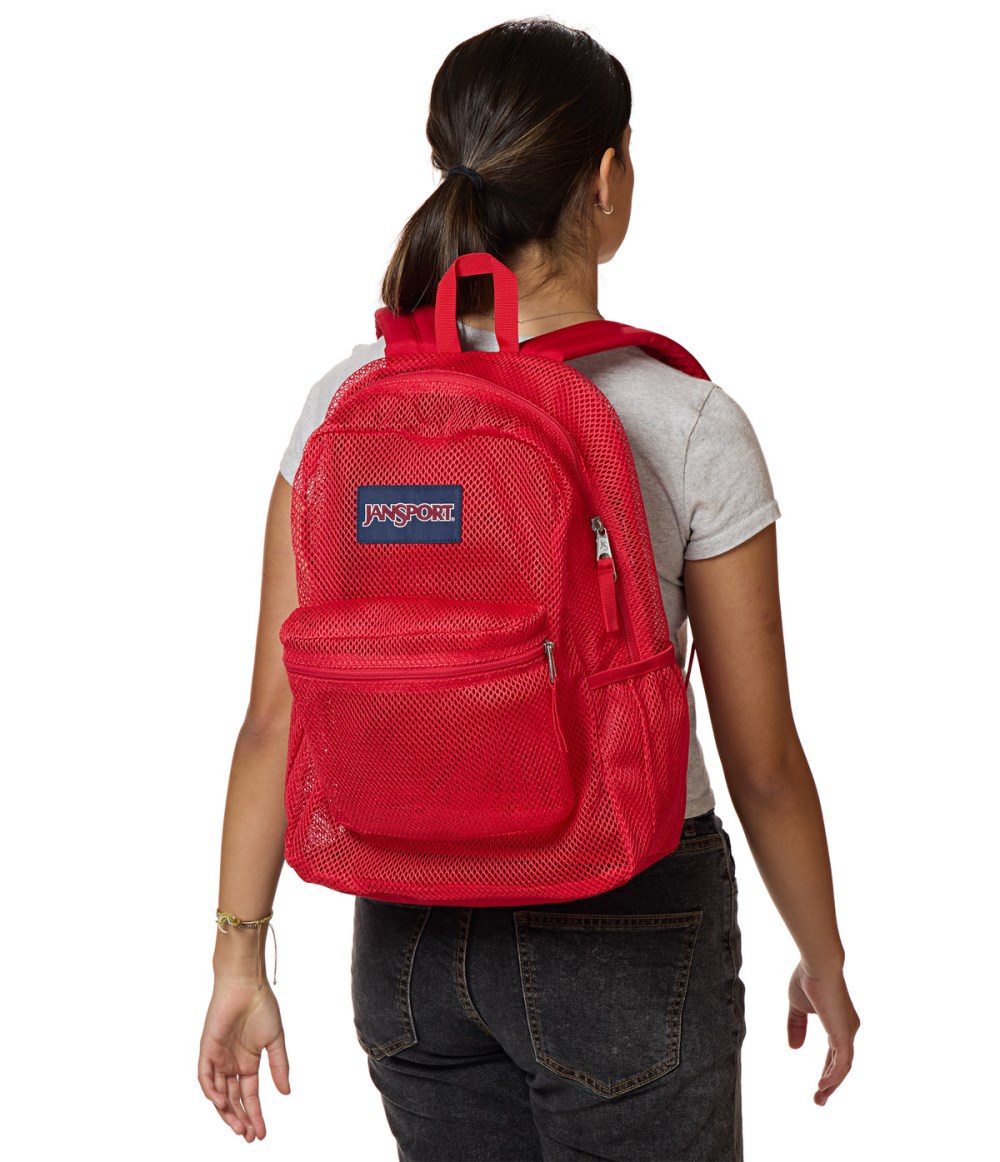 Jansport Eco Mesh Pack - Red Tape