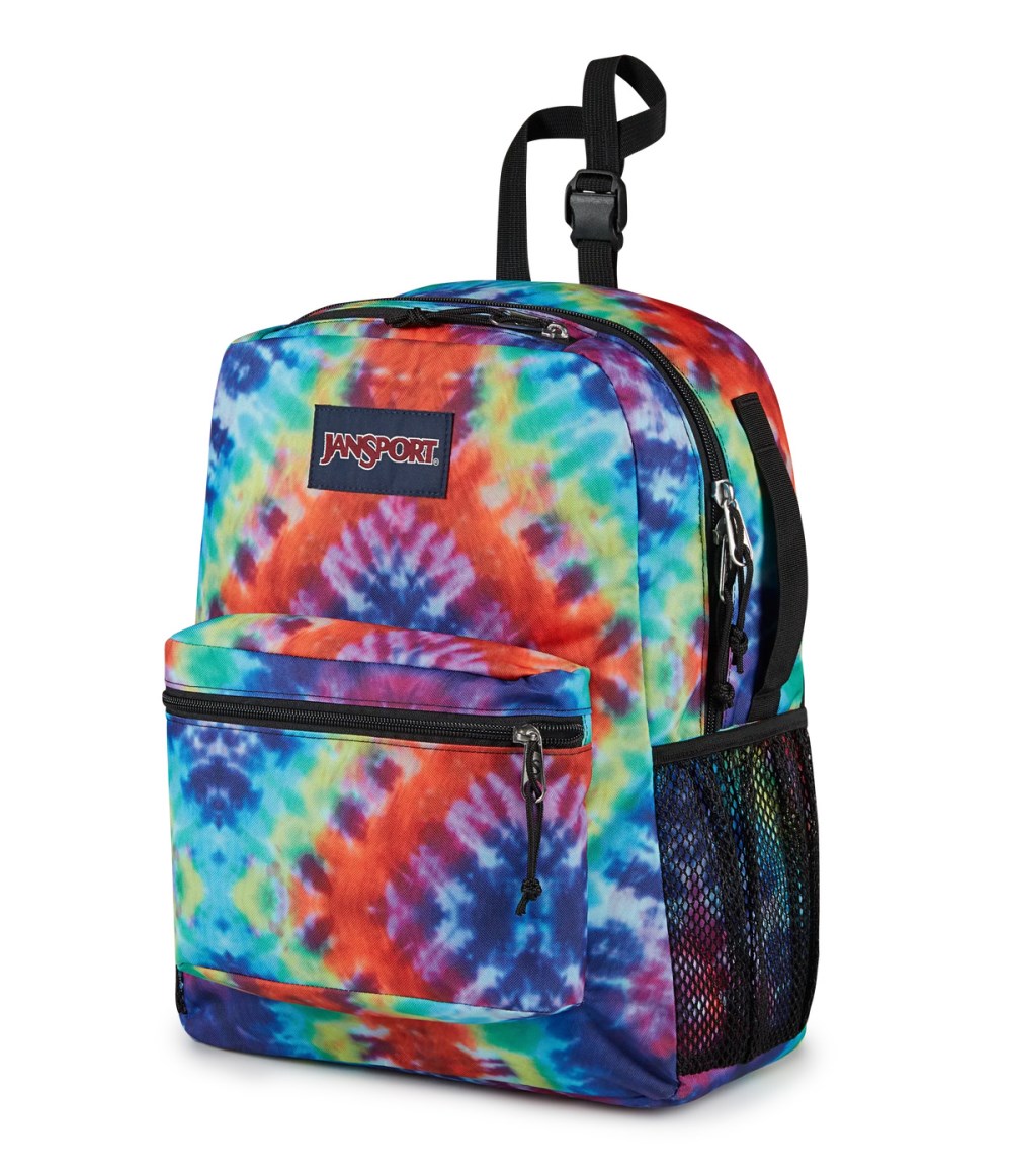 Jansport Central Adaptive Backpack - Red/Multi Hippie Days