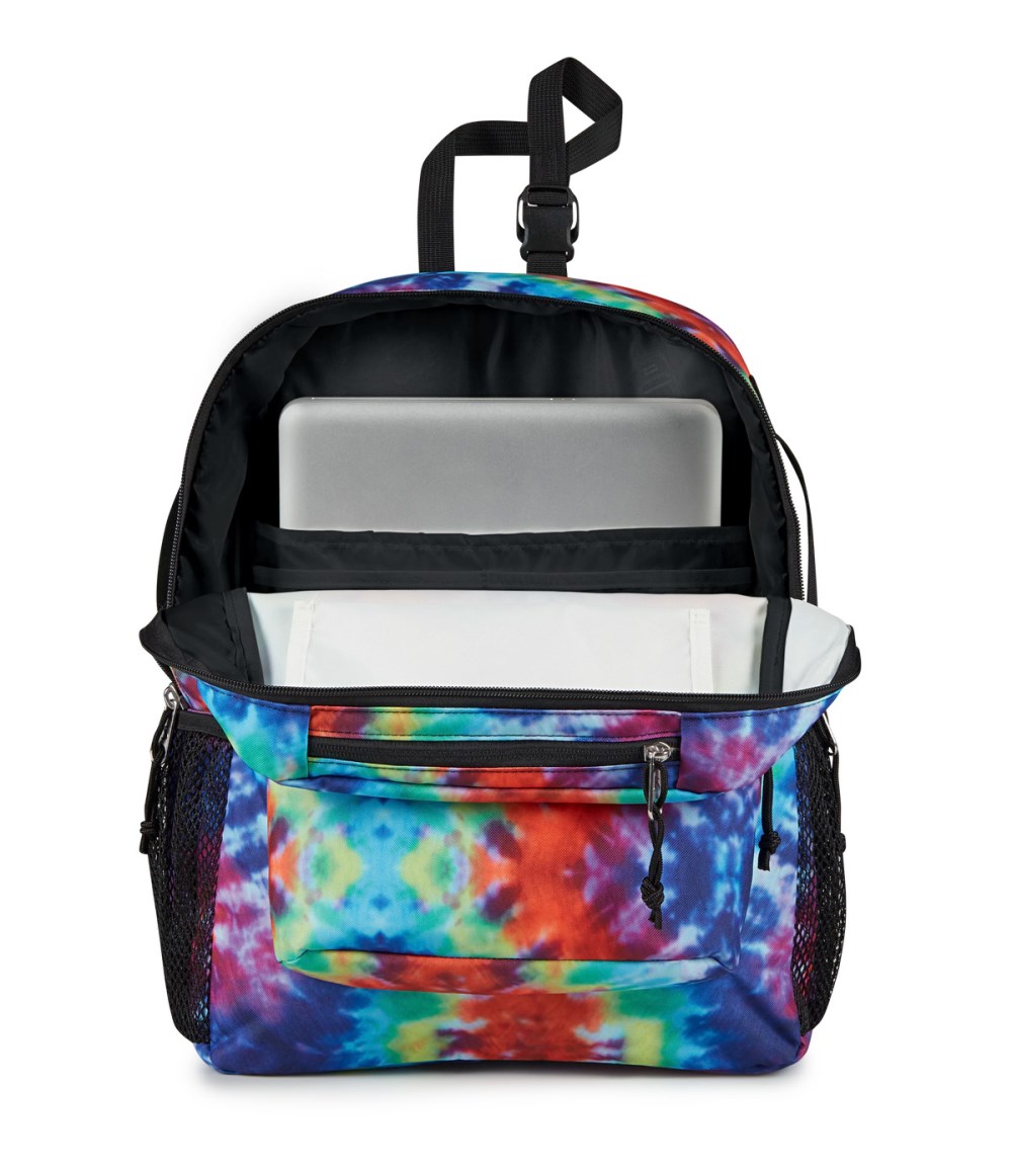 Jansport Central Adaptive Backpack - Red/Multi Hippie Days